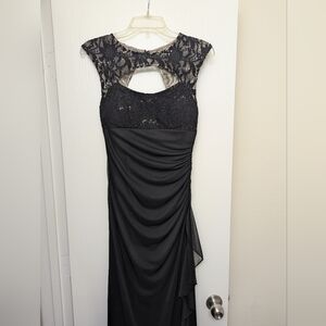 Floor Length Formal Open Back
